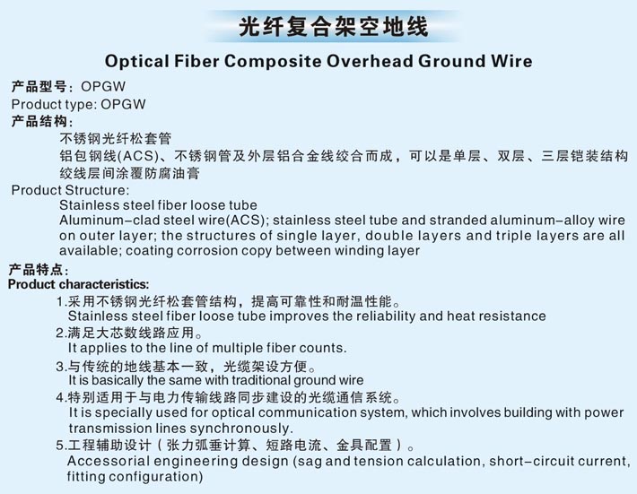 OPGW光缆